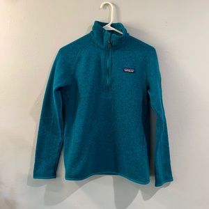 Patagonia Better Sweater 1/4 Zip Fleece - Teal